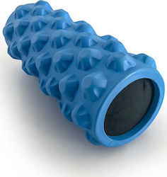 X-FIT Rumble Pilates Round Roller 33cm Blue