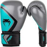 Venum Contender 2.0 Synthetic Leather Boxing Competition Gloves Gray