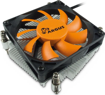 Inter-Tech Argus T-200 CPU Cooling Fan for 1366/115x Socket Orange