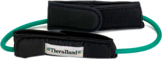 Thera-Band Mini Λάστιχο Γυμναστικής Κυκλικό Σκληρό με Λαβές Πράσινο