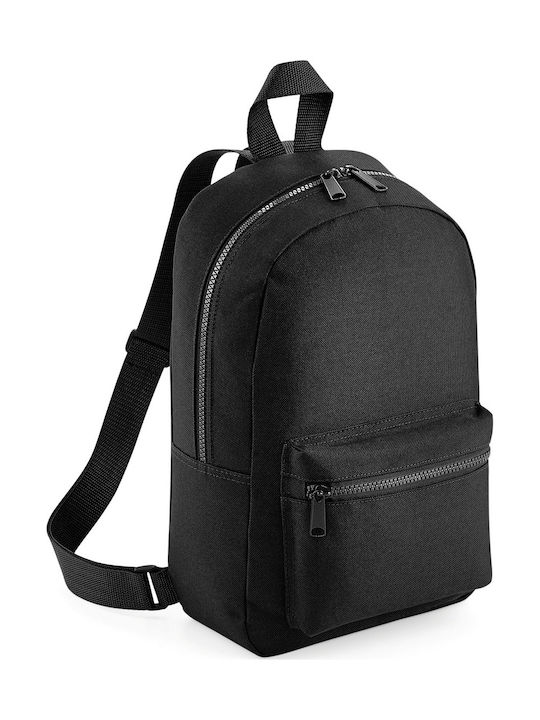 Bagbase Mini Essential BG153 Fabric Backpack Black 6lt
