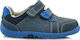 Clarks Παιδικά Sneakers Softly To FST Anatomisch Blau ->