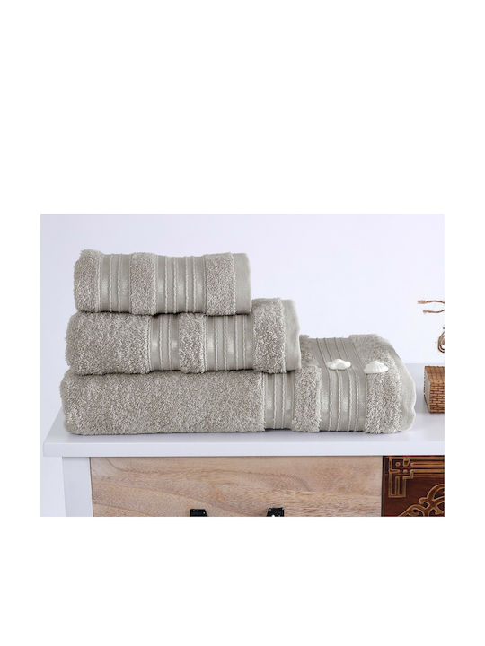 SB Home Facecloth Classic 50x90cm Gray