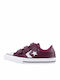 Converse Kids Sneakers Star Player OX 3V L with Scratch Burgundy