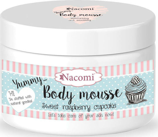 Nacomi Feuchtigkeitsspendende Körpermousse mit Sheabutter 180ml