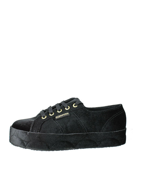 Superga 2730 Flatforms Sneakers Black