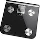 Life BSC-100 Digital Bathroom Scale with Body Fat Counter Black