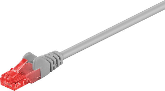 Goobay U/UTP Kat.6 Ethernet Netzwerkkabel 10m Graues