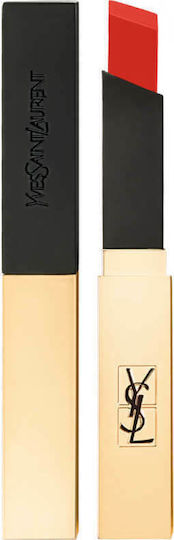 Ysl Rouge Pur Couture The Slim Matte Lipstick Long Lasting Matte 10 Corail Antinomique 2.2gr