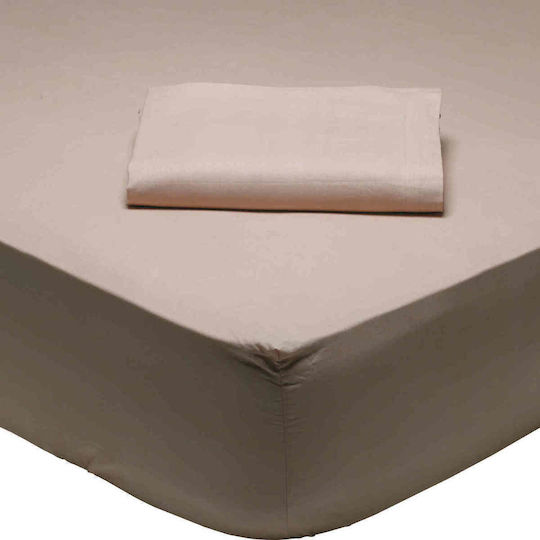 Das Home Cearșaf Single 170x260cm. 1011 Roz