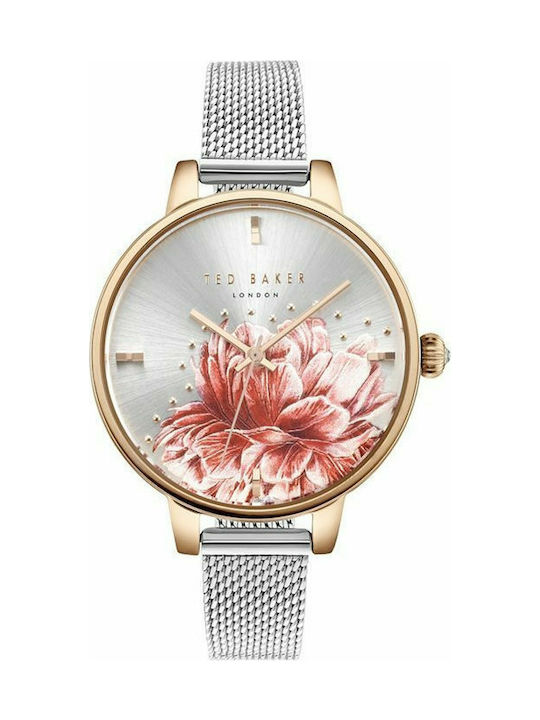 Ted Baker Kate Watch with Silver Metal Bracelet