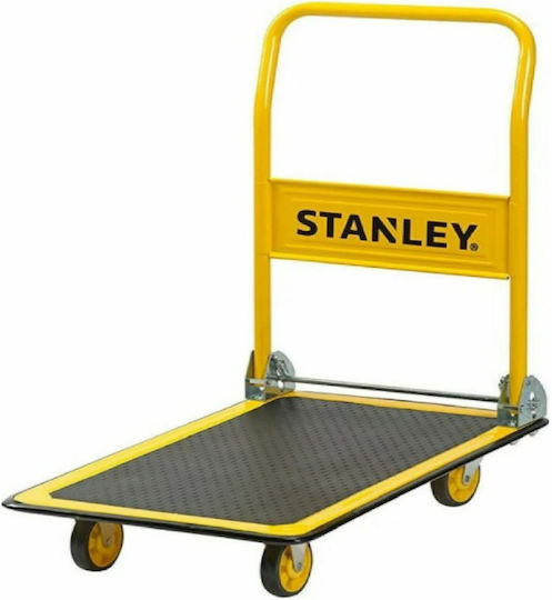 Stanley Количка за платформа Сгъваем за товар с тегло до 150кг в Жълт Цвят