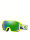 Oakley Line Miner Ski- & Snowboardbrille Erwachsene Bunt mit Linse in Grün Farbe