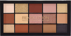 Revolution Beauty Reloaded Παλέτα με Σκιές Ματιών σε Στερεή Μορφή Velvet Rose 16.5gr