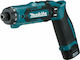 Makita DF012DSE Akkuschrauber Batterien 7.2V 2x1.5Ah