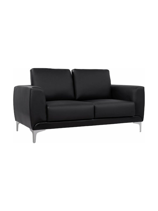 Kenzie Doppelsitzer Sofa Künstliches Leder Schw...