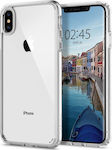 Spigen Ultra Hybrid Back Cover Πλαστικό / Σιλικόνης Crystal Clear (iPhone XS Max)