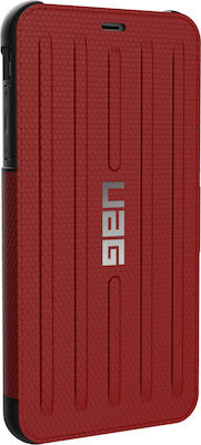 UAG Metropolis Plastic Back Cover Durable Red (iPhone XS Max)