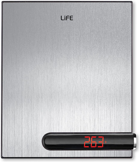 Life Ksc001 Digital Kitchen Scale Up To 5kg Inox