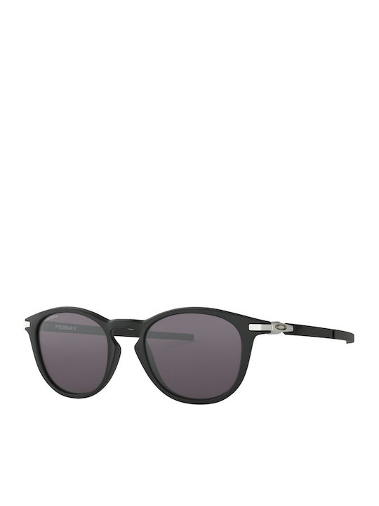 Oakley Pitchman R Men's Sunglasses with Gray Plastic Frame and Black Lens OO9439-01