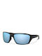 Oakley Split Shot Men's Sunglasses with Black Plastic Frame and Light Blue Polarized Mirror Lens OO9416-06