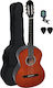 Gewa VGS Basic Set 3/4 Kids Classical Guitar 3/4 Natural Matte