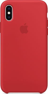 Apple Silicone Case Red (iPhone Xs)