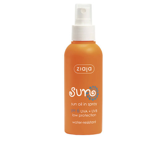 Ziaja Sun Oil In Spray Αντηλιακό Λάδι Σώματος SPF6 σε Spray 125ml
