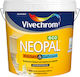 Vivechrom Neopal Kitchen & Bathroom Plastic Anti-Mildew Ecological Paint for Interior Use White 1lt