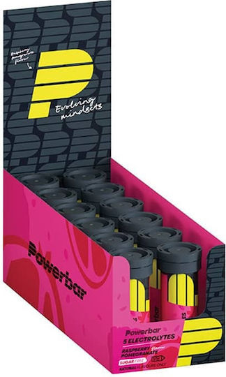 PowerBar 5 Electrolytes Raspberry Pomegranate 12 x 10 file de ef