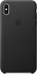 Apple Leather Case Black (iPhone XS Max)