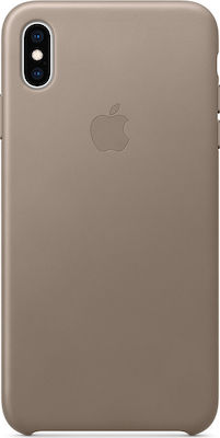 Apple Leather Case Umschlag Rückseite Leder Braun (iPhone XS Max) MRWR2ZM/A