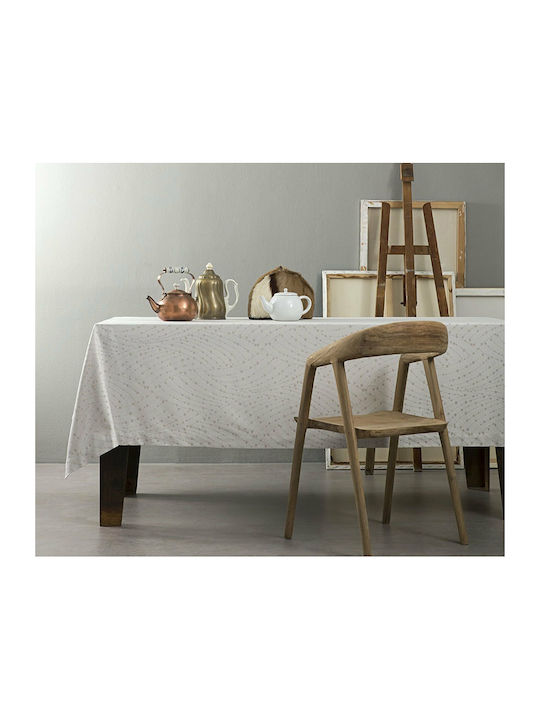 Nima Tablecloth Linen Allure Ivory 165x265cm 20355