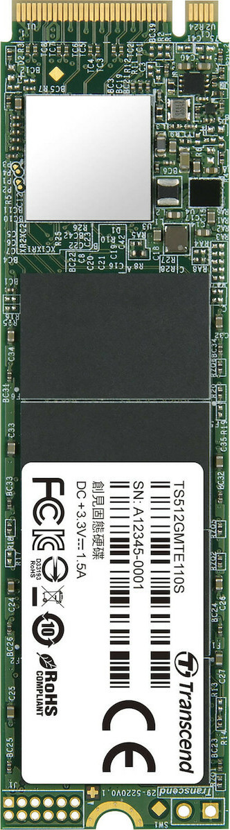 Transcend 110S SSD 512GB Tip M.2 Cu Conexiune PCI Express 3.0