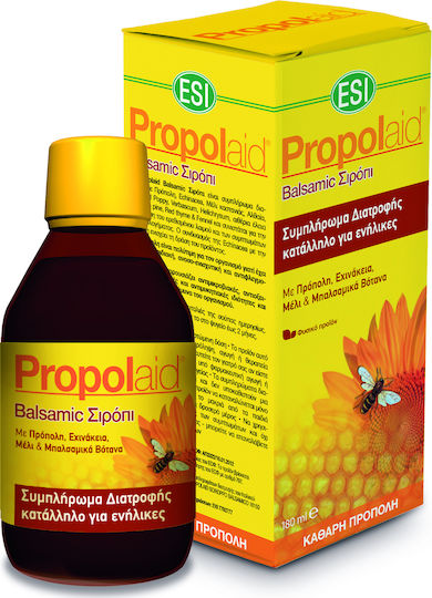 ESI Propolaid Balsamic Sirup für Trockenen und Produktiven Husten glutenfrei 180ml