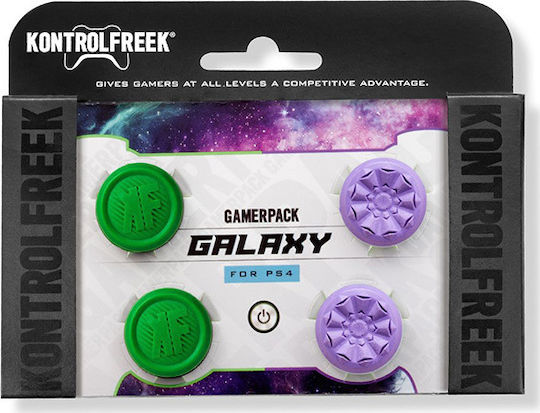 KontrolFreek Gamerpack Galaxy Thumb Grips για PS4 σε Πολύχρωμο χρώμα