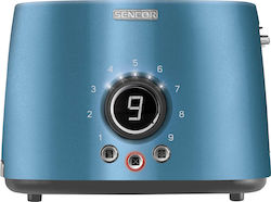 Sencor STS6052BL Φρυγανιέρα 2 Θέσεων 1000W Μπλε
