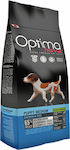 Optimanova Puppy Medium 12kg Trockenfutter ohne Getreide für Welpen mittlerer Rassen mit Huhn und Reis