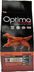 Optimanova Adult Mature 2kg Dry Food Grain Free for Senior Dogs with Chicken and Rice