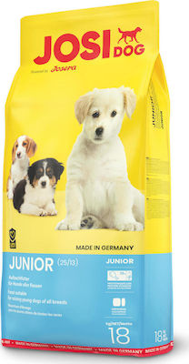 Josera Josidog Junior 18kg Dry Food Gluten Free for Puppies with and with Corn / Meat / Rice