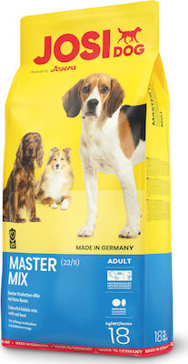 Josera Josidog Master Mix 18kg Hrană Uscată pentru Câini Adulți cu Porumb, Carne și Orez