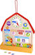 Tooky Toys My Calendar Farm Educational Toy Telling Time Learning made of Wood for 3+ Years Old