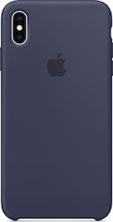 Apple Silicone Case Umschlag Rückseite Silikon Blau (iPhone XS Max) MRWG2ZM/A