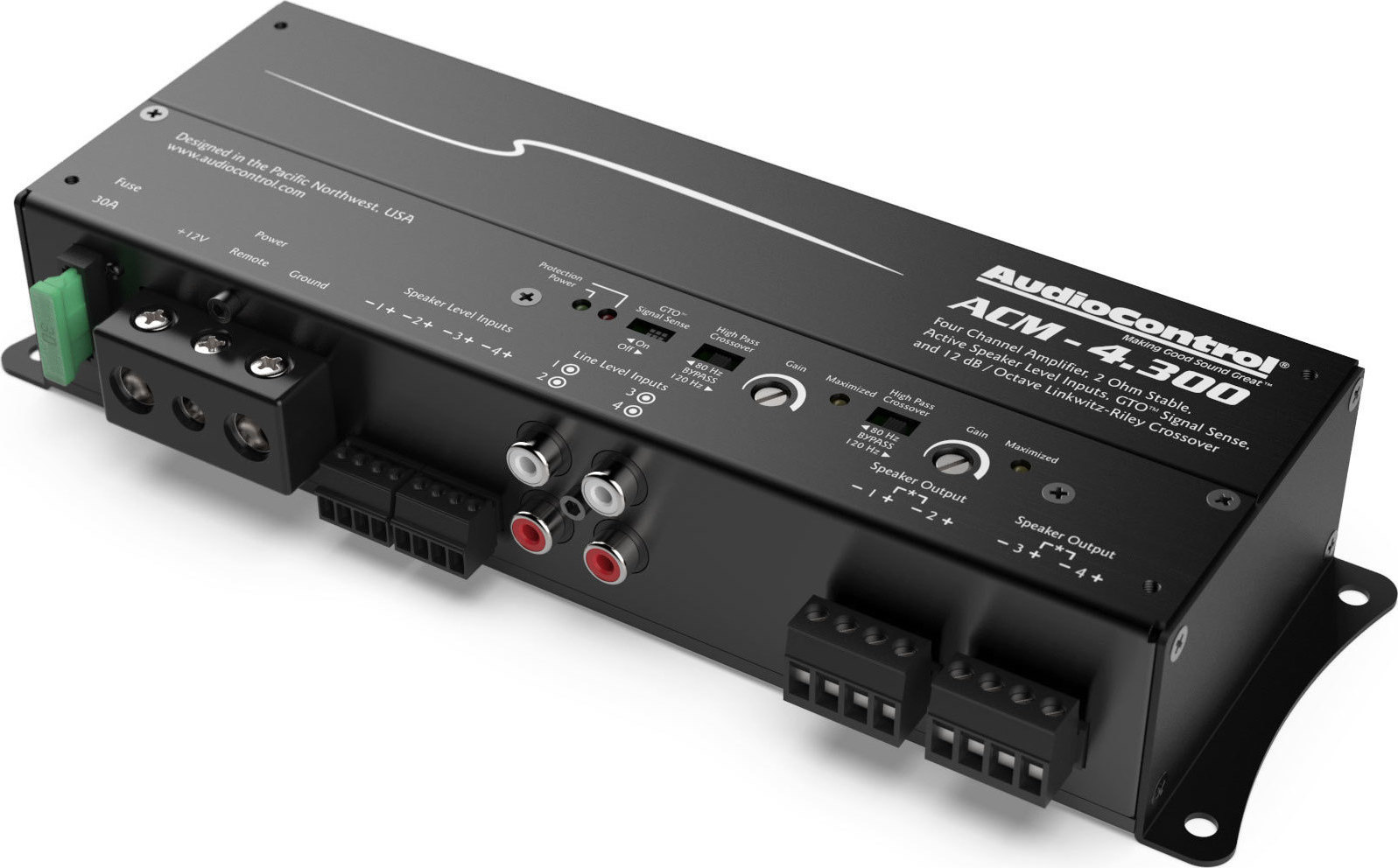 AudioControl Ενισχυτής Αυτοκινήτου ACM4.300 4 Καναλιών Skroutz.gr