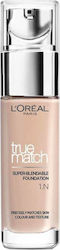 L'Oreal Paris True Match Super Blendable Liquid Make Up SPF17 N6 Honey 30ml