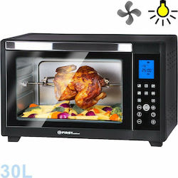 First Austria FA-5043-2 Electric Countertop Oven 30lt with Hot Air Function and No Burners