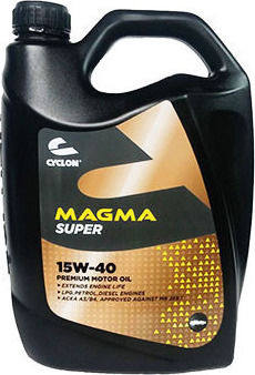 Cyclon Λάδι Αυτοκινήτου Magma Super 15W-40 4lt