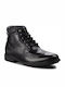 Clarks Curington Leather Black Men's Boots