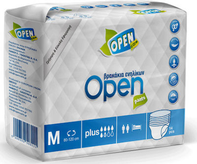 Open Care Εσώρουχα Ακράτειας Medium 14τμχ