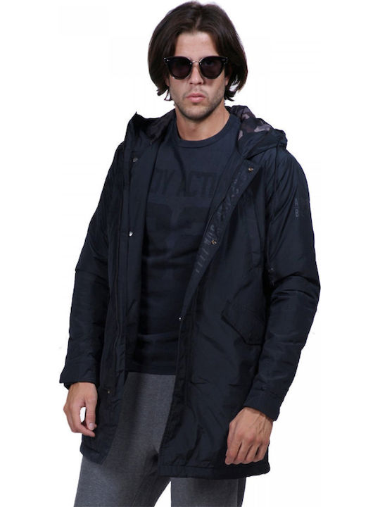 Body Action Winter Jacke Parka Schwarz